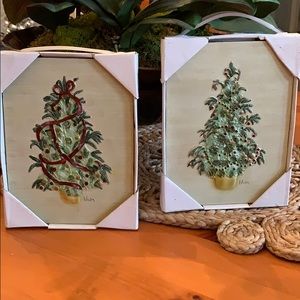 Blum holiday plaque hand painted New in Package🎁